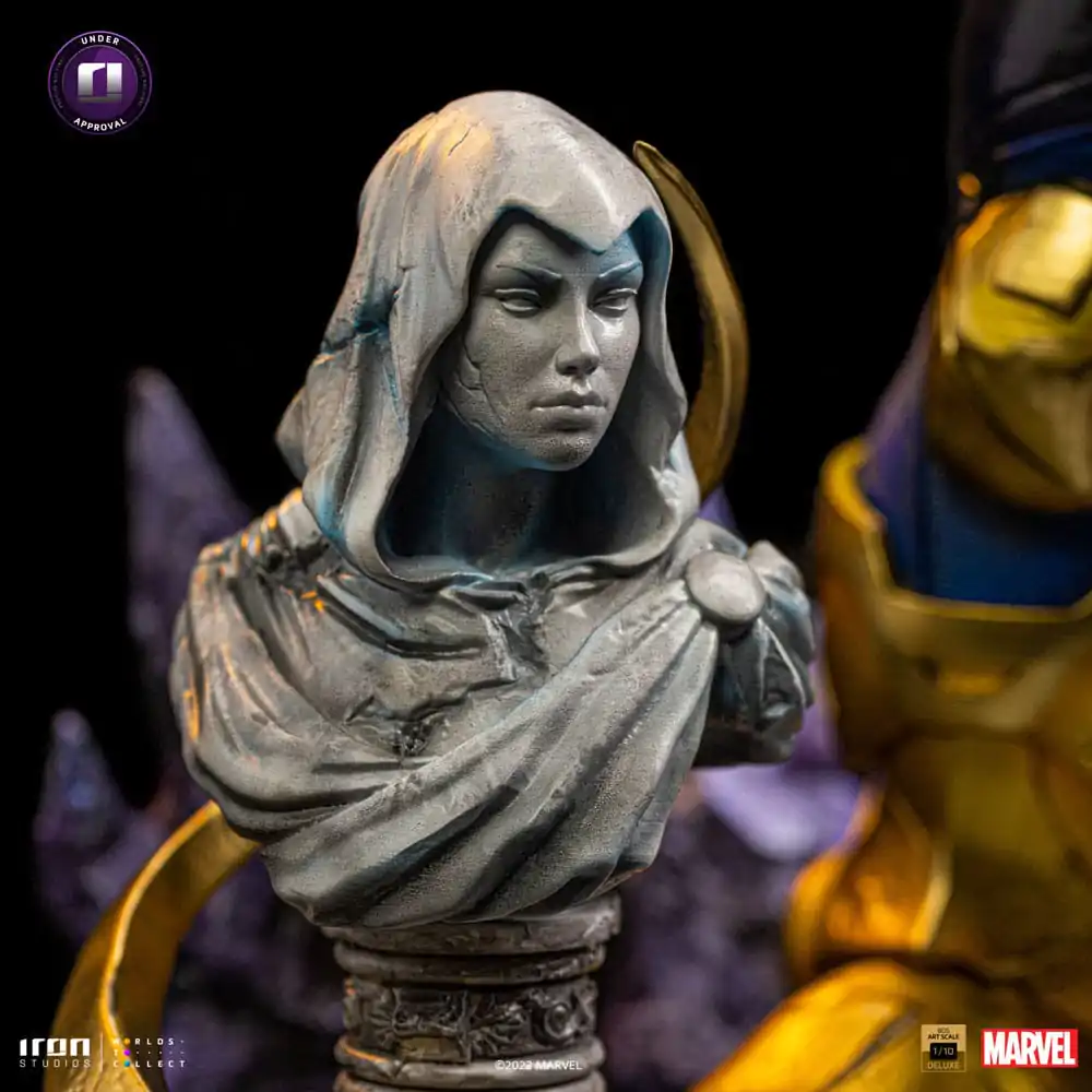 Marvel Deluxe BDS Art Scale Statue 1/10 Thanos Infinity Gaunlet Diorama 42 cm termékfotó