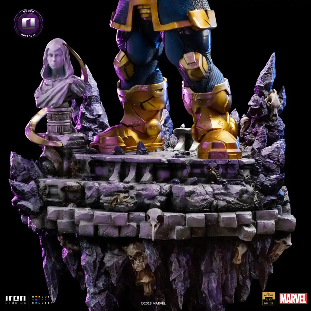 Marvel Deluxe BDS Art Scale Statue 1/10 Thanos Infinity Gaunlet Diorama 42 cm termékfotó