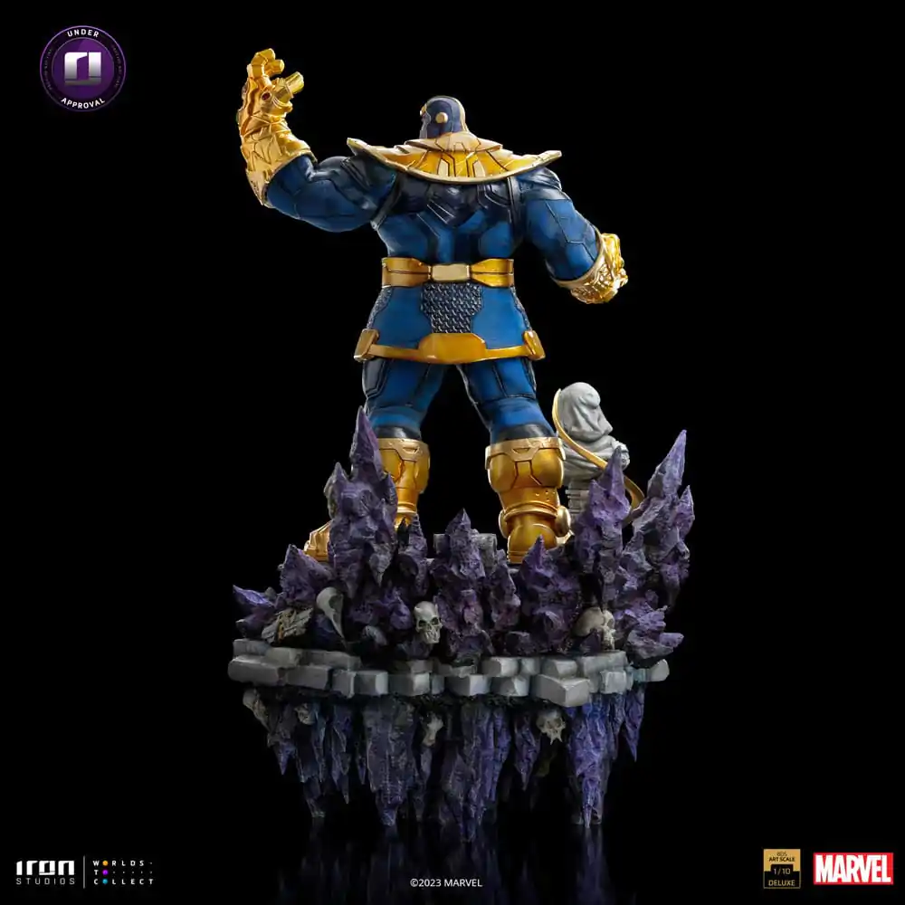 Marvel Deluxe BDS Art Scale Statue 1/10 Thanos Infinity Gaunlet Diorama 42 cm termékfotó