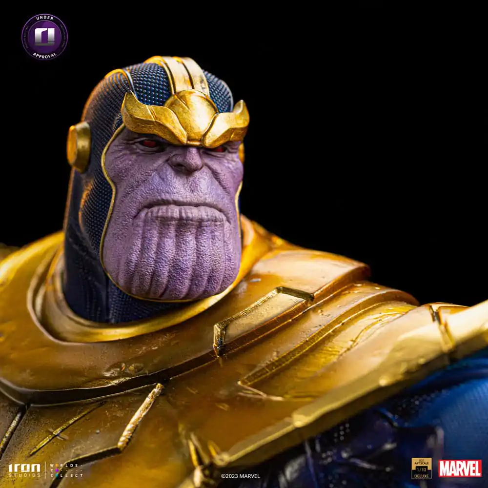 Marvel Deluxe BDS Art Scale Statue 1/10 Thanos Infinity Gaunlet Diorama 42 cm termékfotó