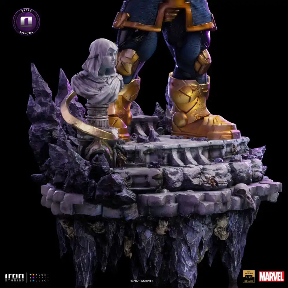 Marvel Deluxe BDS Art Scale Statue 1/10 Thanos Infinity Gaunlet Diorama 42 cm termékfotó