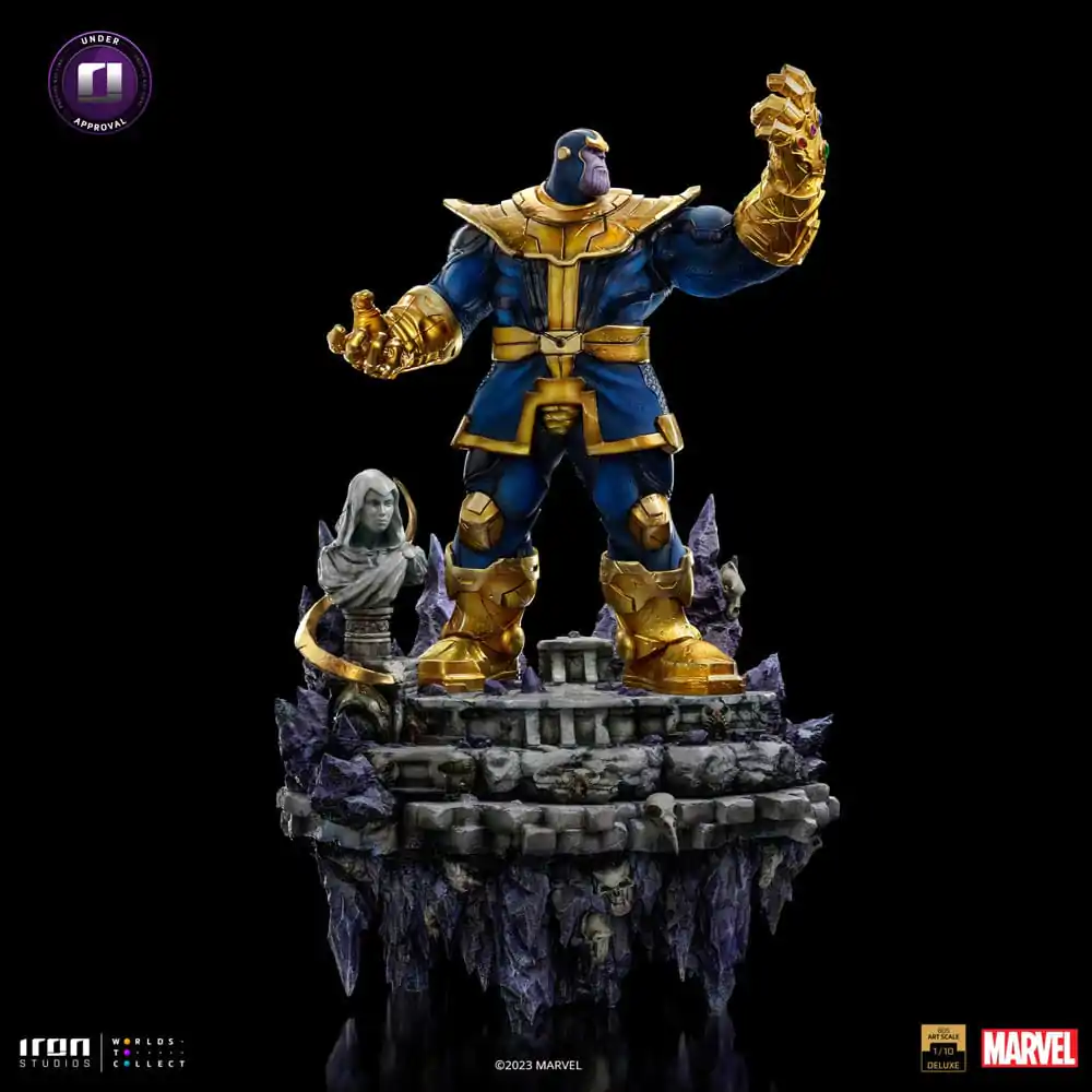 Marvel Deluxe BDS Art Scale Statue 1/10 Thanos Infinity Gaunlet Diorama 42 cm termékfotó