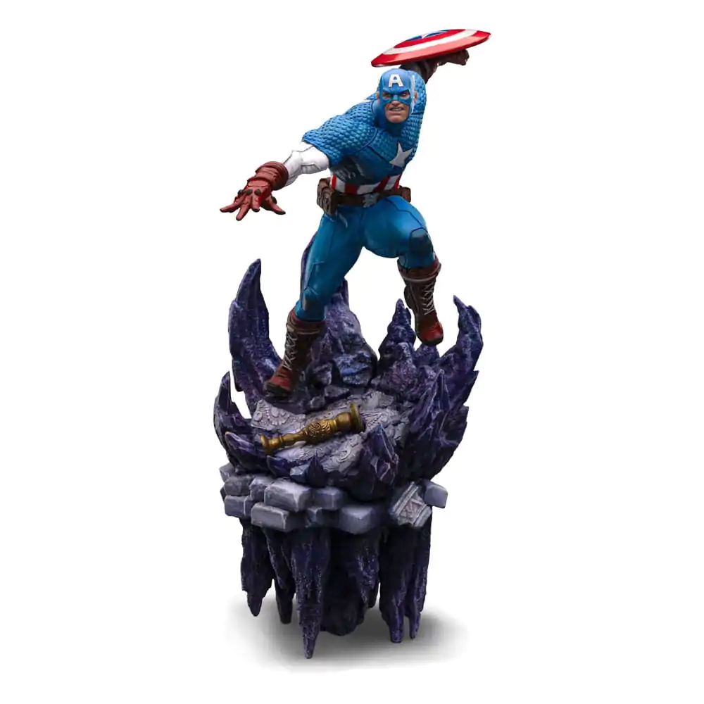 Marvel Deluxe BDS Art Scale Socha 1/10 Captain America 34 cm produktová fotografia