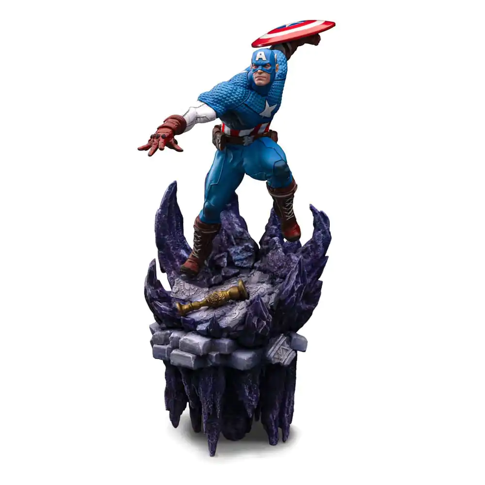 Marvel Deluxe BDS Art Scale Socha 1/10 Captain America 34 cm produktová fotografia