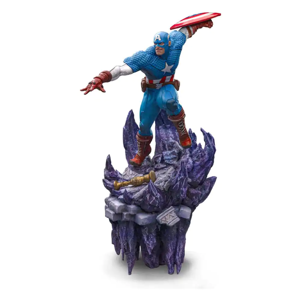 Marvel Deluxe BDS Art Scale Socha 1/10 Captain America 34 cm produktová fotografia