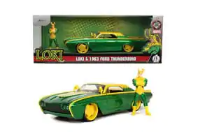Marvel Diecast Model 1/24 Ford Thunderbird Loki – Odlievaný model produktová fotografia