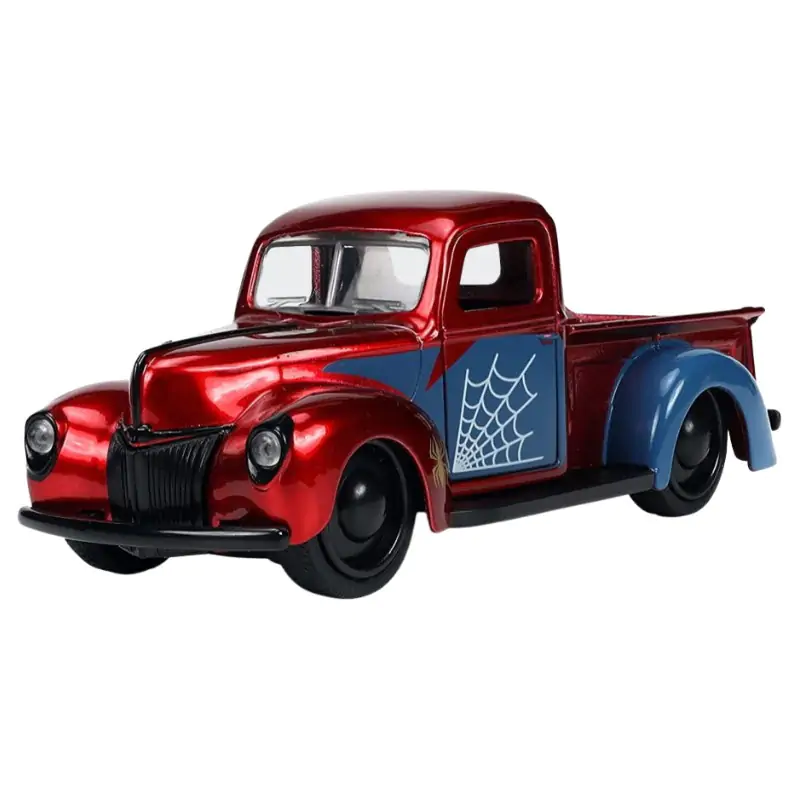 Marvel Diecast Model 1/32 1941 Ford Pick Up Spider-Man produktová fotografia
