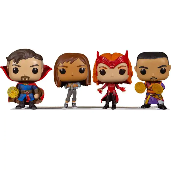Marvel POP! Movies Vinylová figúrka 4-Pack Doctor Strange Multiverse of Madness 2 9 cm produktová fotografia