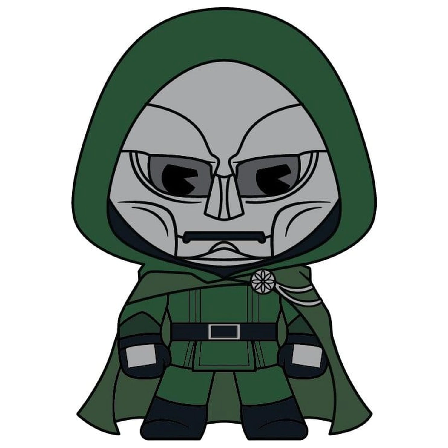 Marvel 3D penový magnet Dr. Doom produktová fotografia