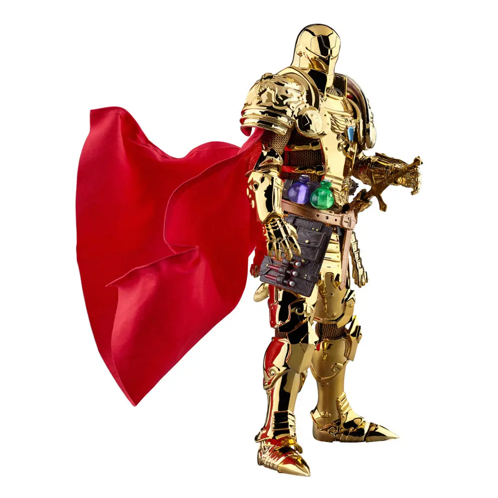 Marvel Dynamic 8ction Heroes akčná figúrka 1/9 Medieval Knight Iron Man Gold Version 20 cm termékfotó