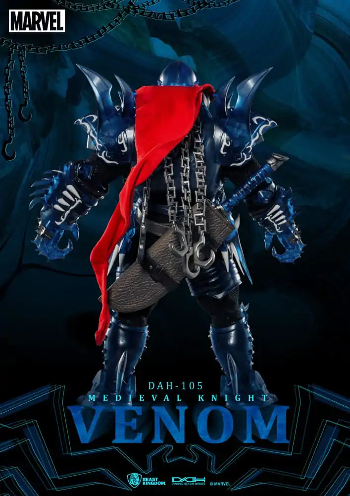 Marvel Dynamic 8ction Heroes Akčná figúrka 1/9 Medieval Knight Venom 23 cm termékfotó