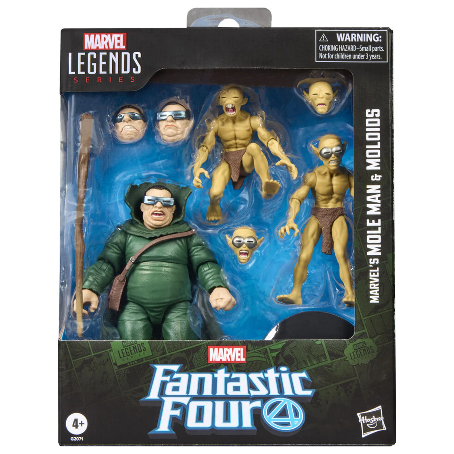 Marvel Fantastic Four Marvels Mole Man & Moloios sada figúrok 15 cm produktová fotografia