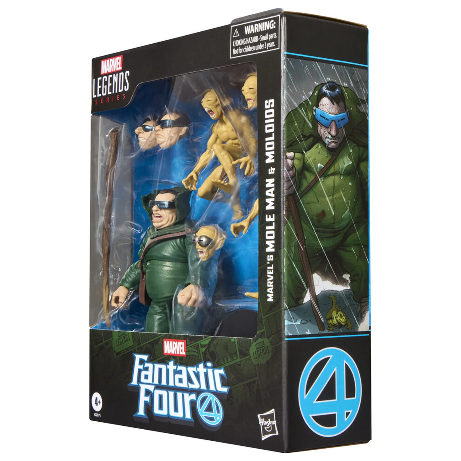 Marvel Fantastic Four Marvels Mole Man & Moloios sada figúrok 15 cm produktová fotografia