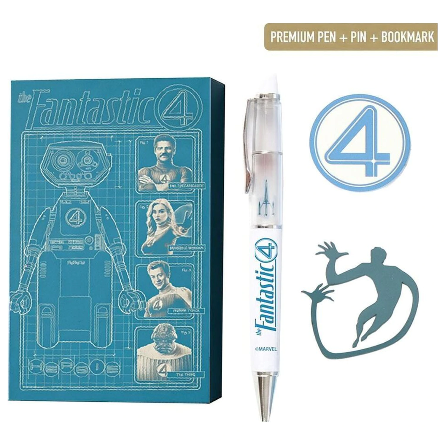 Marvel Fantastic Four súprava pier produktová fotografia