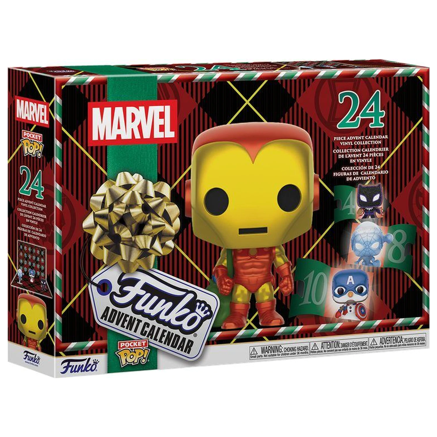 Funko Pocket Pop adventný kalendár Marvel produktová fotografia