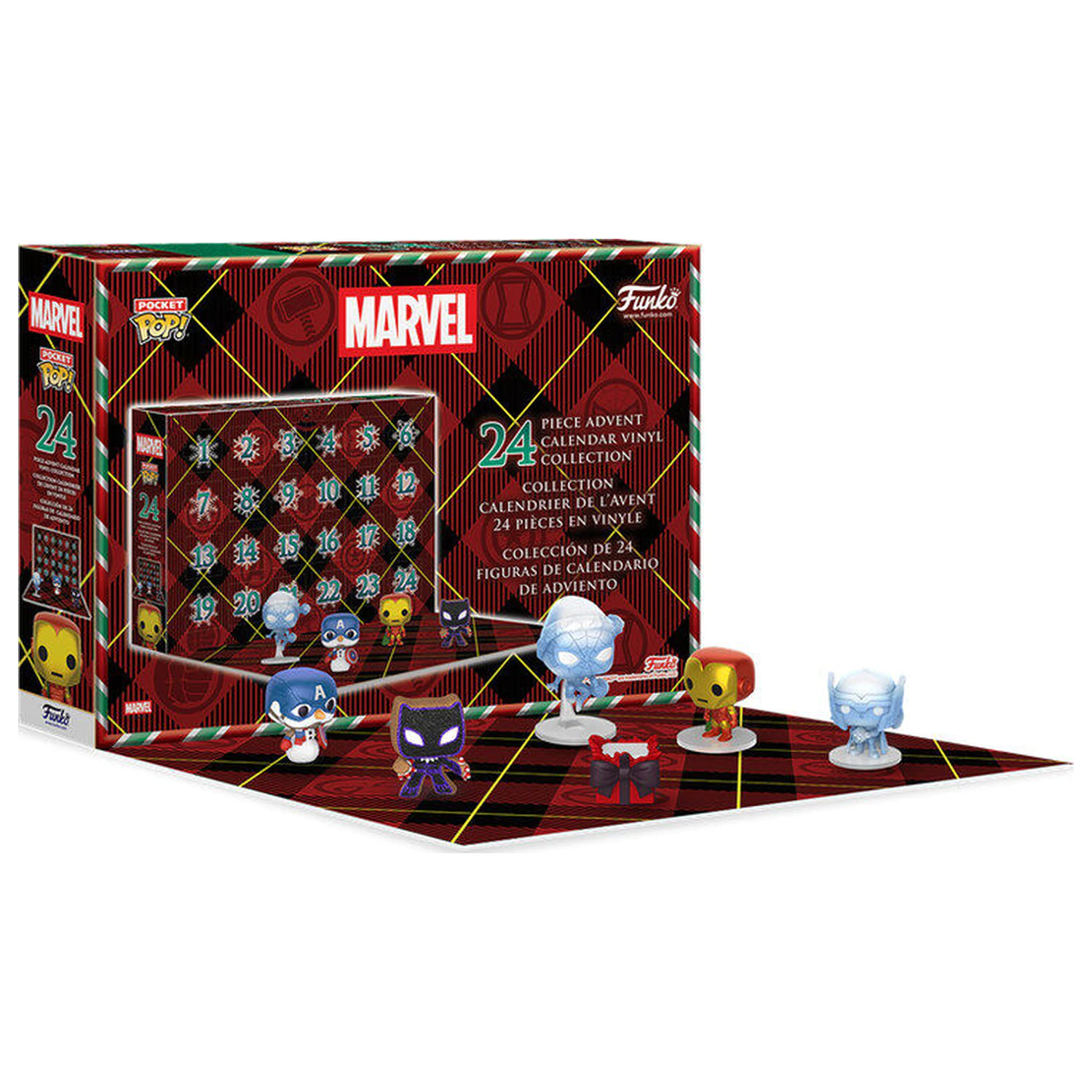 Funko Pocket Pop adventný kalendár Marvel produktová fotografia