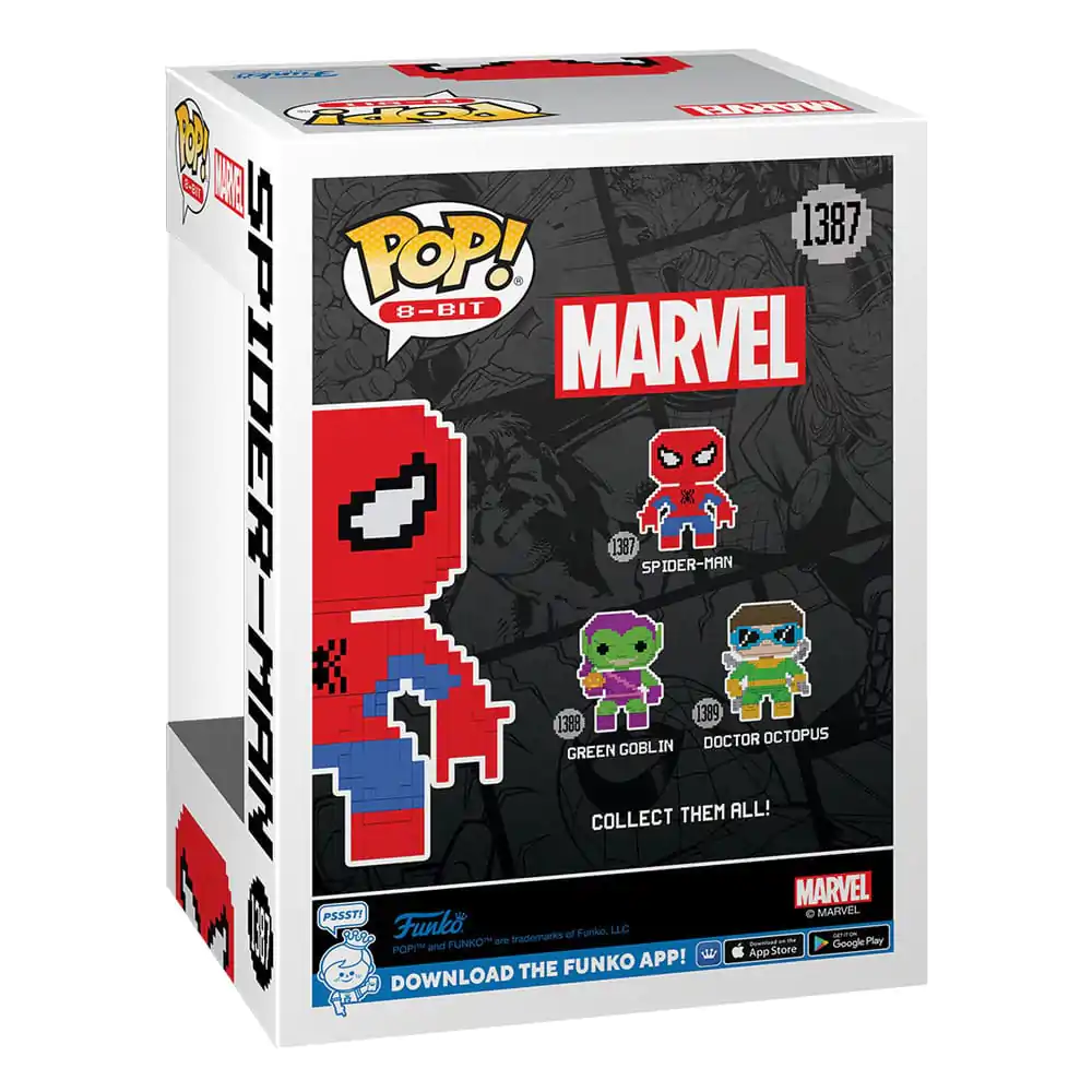 Marvel Funko POP! 8-Bit Vinyl Figúrka Pókember 9 cm termékfotó