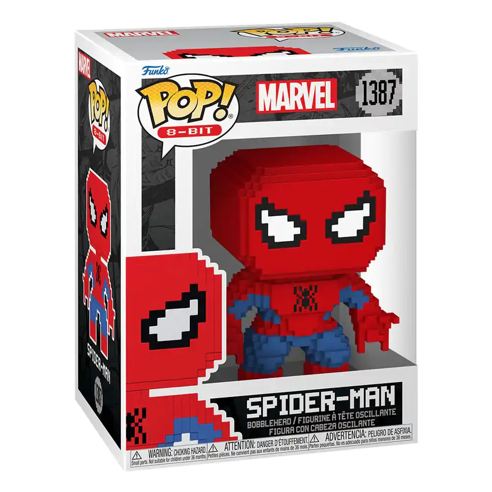 Marvel Funko POP! 8-Bit Vinyl Figúrka Pókember 9 cm termékfotó