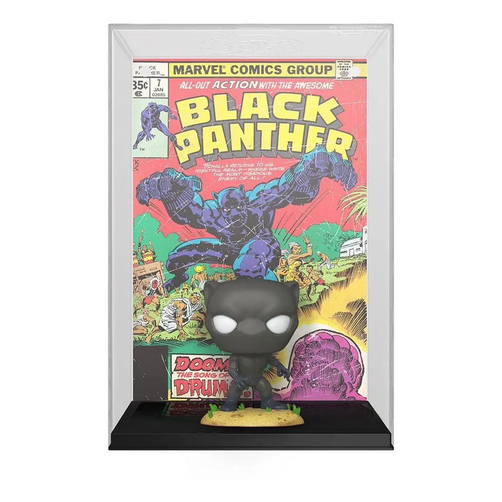 Marvel POP! Comic Cover vinylová figúrka Black Panther 9 cm termékfotó