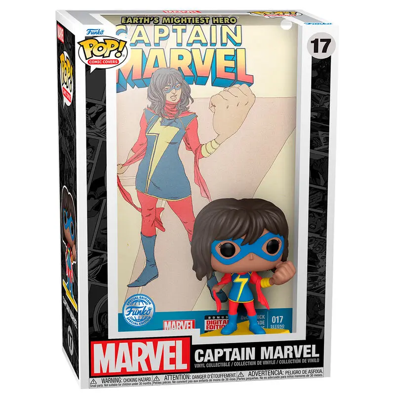 Marvel POP! Comic Cover vinylová figúrka Kamala Khan produktová fotografia