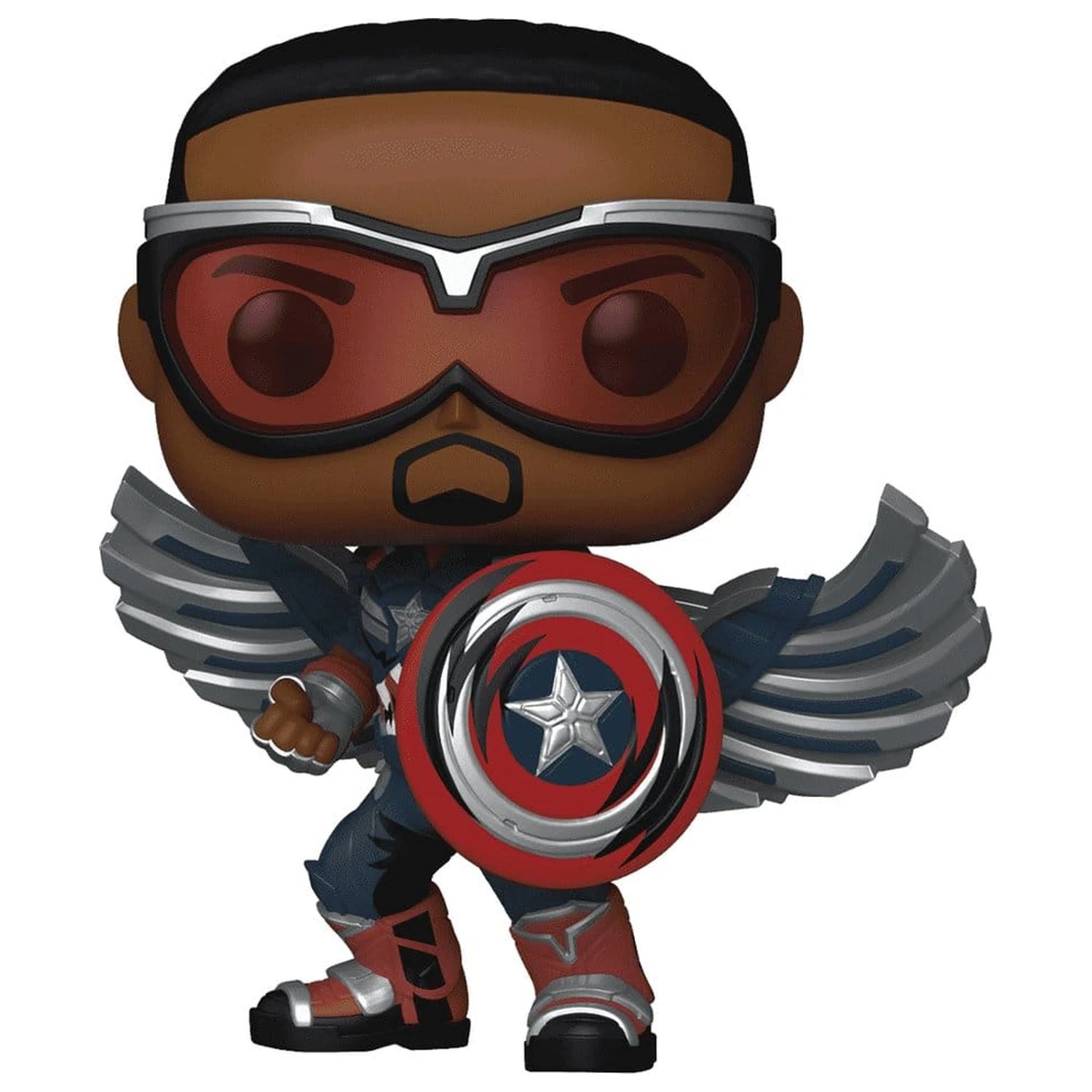 Marvel Funko POP! Comics vinylová figúrka Captain America (Sam Wilson) (Comic Deco) Exclusive 9 cm produktová fotografia