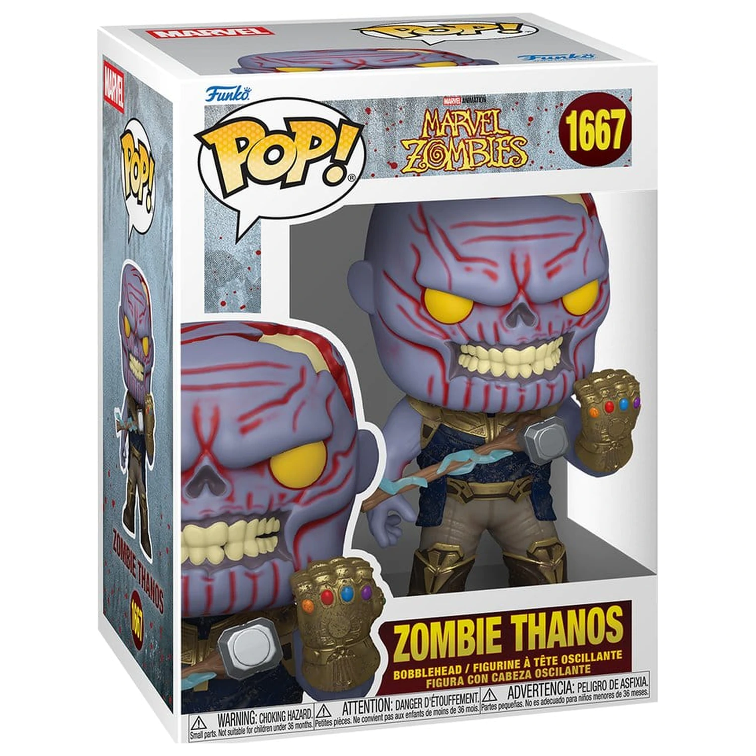 Marvel Funko POP! Comics vinylová figúrka Zombie Thanos 9 cm produktová fotografia
