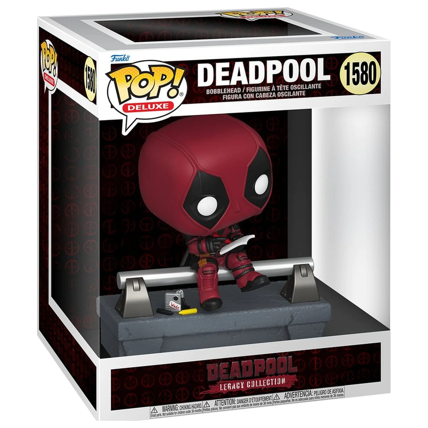 Marvel Funko POP! Deluxe vinylová figúrka Deadpool na moste 9 cm produktová fotografia