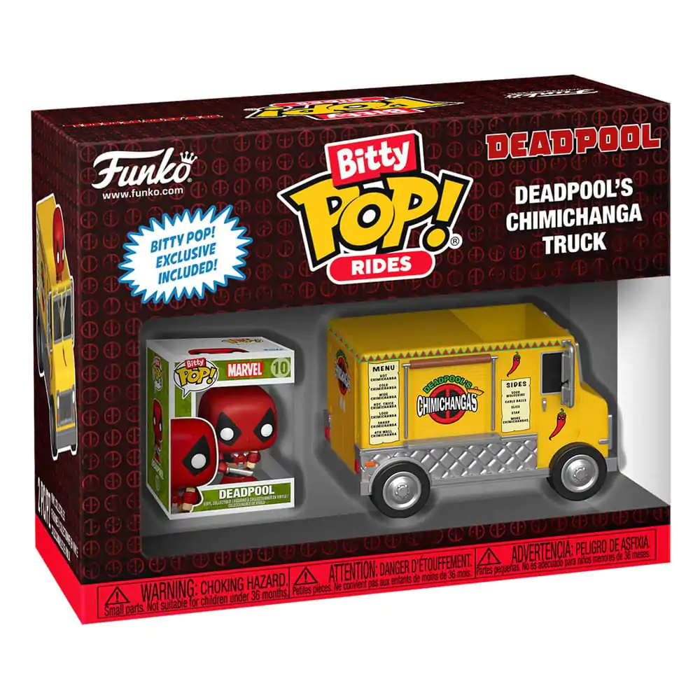 Marvel Funko POP! Rides Vinyl figúrka Deadpool w/Chimichanga Truck 2,5 cm termékfotó