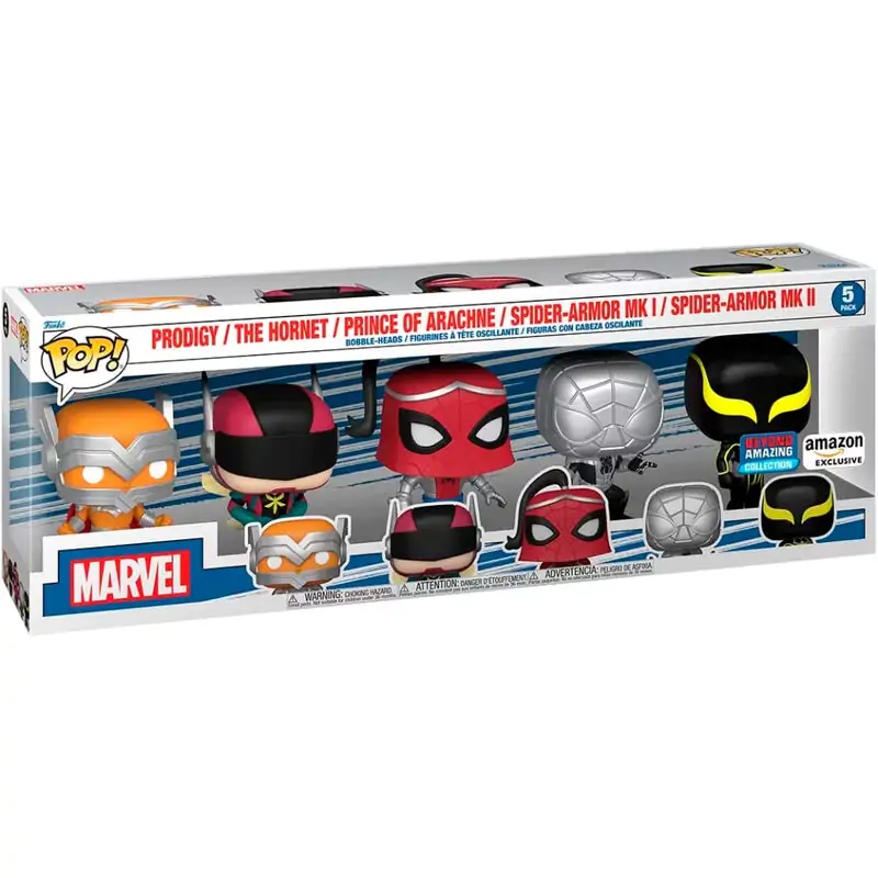 Marvel POP! Vinilová figúrka 5-balenie Year of the Spider špeciálna edícia 9 cm termékfotó