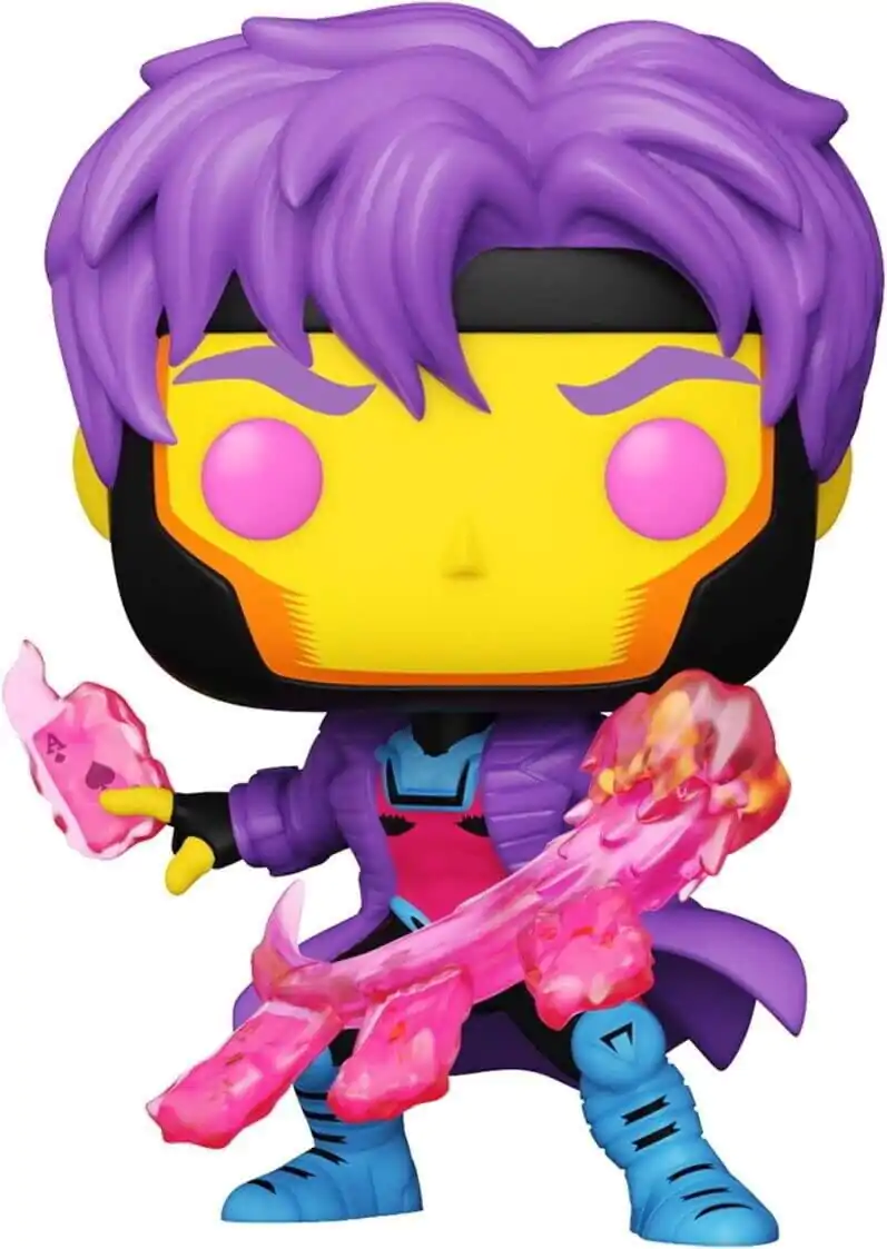 Marvel POP! Vinyl Figúrka Black Light- Gambit Exclusive 9 cm produktová fotografia