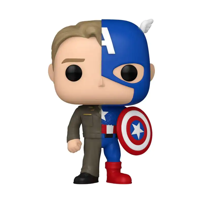 Marvel Funko POP! Vinyl Figúrka Split- Captain A/Steve R 9 cm termékfotó