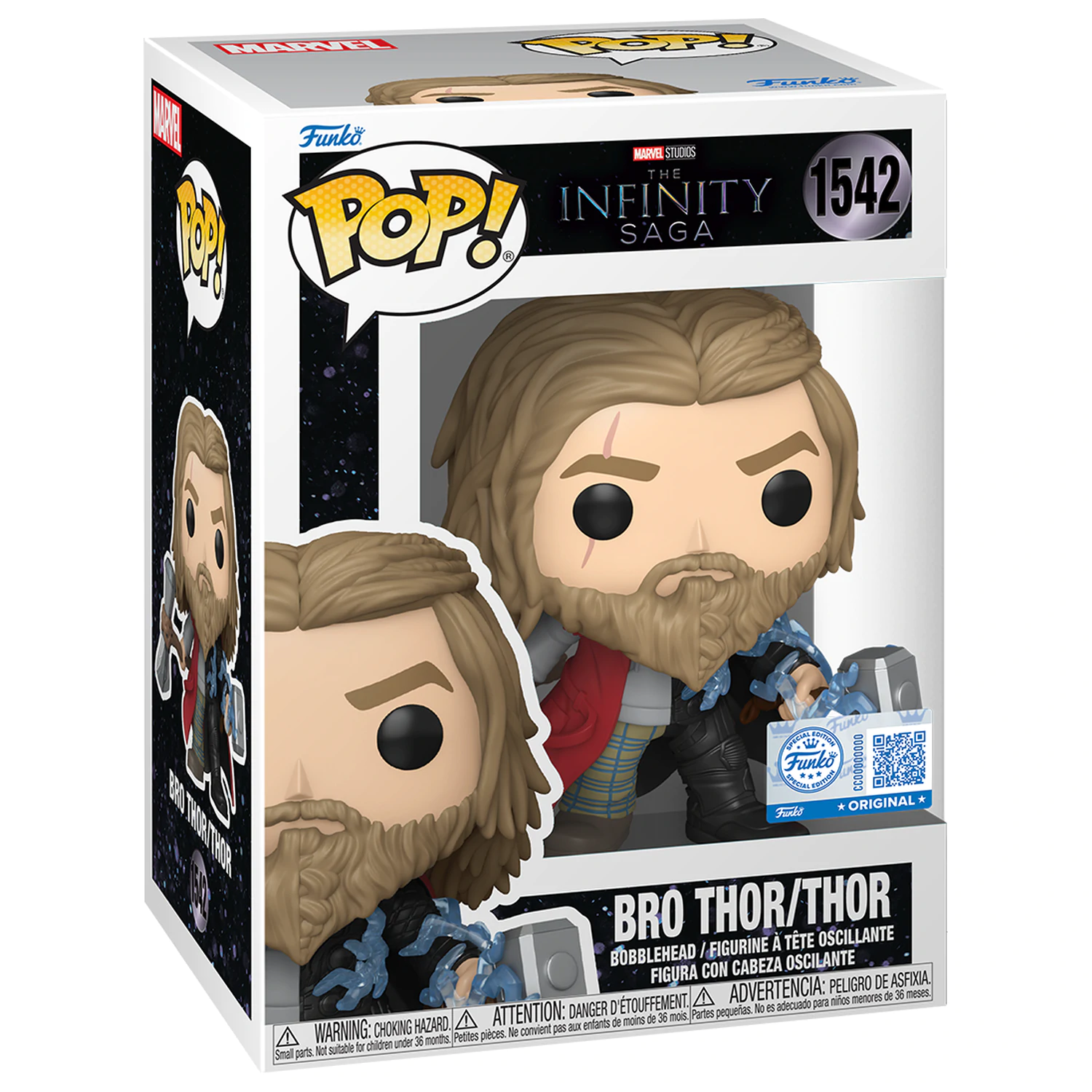 Marvel Funko POP! Vinylová figúrka Split- Thor/Bro Thor Exkluzívna 9 cm produktová fotografia
