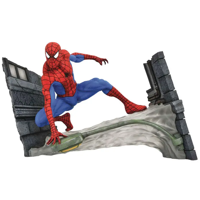 Marvel Comic Gallery PVC soška Spider-Man Webbing 18 cm termékfotó