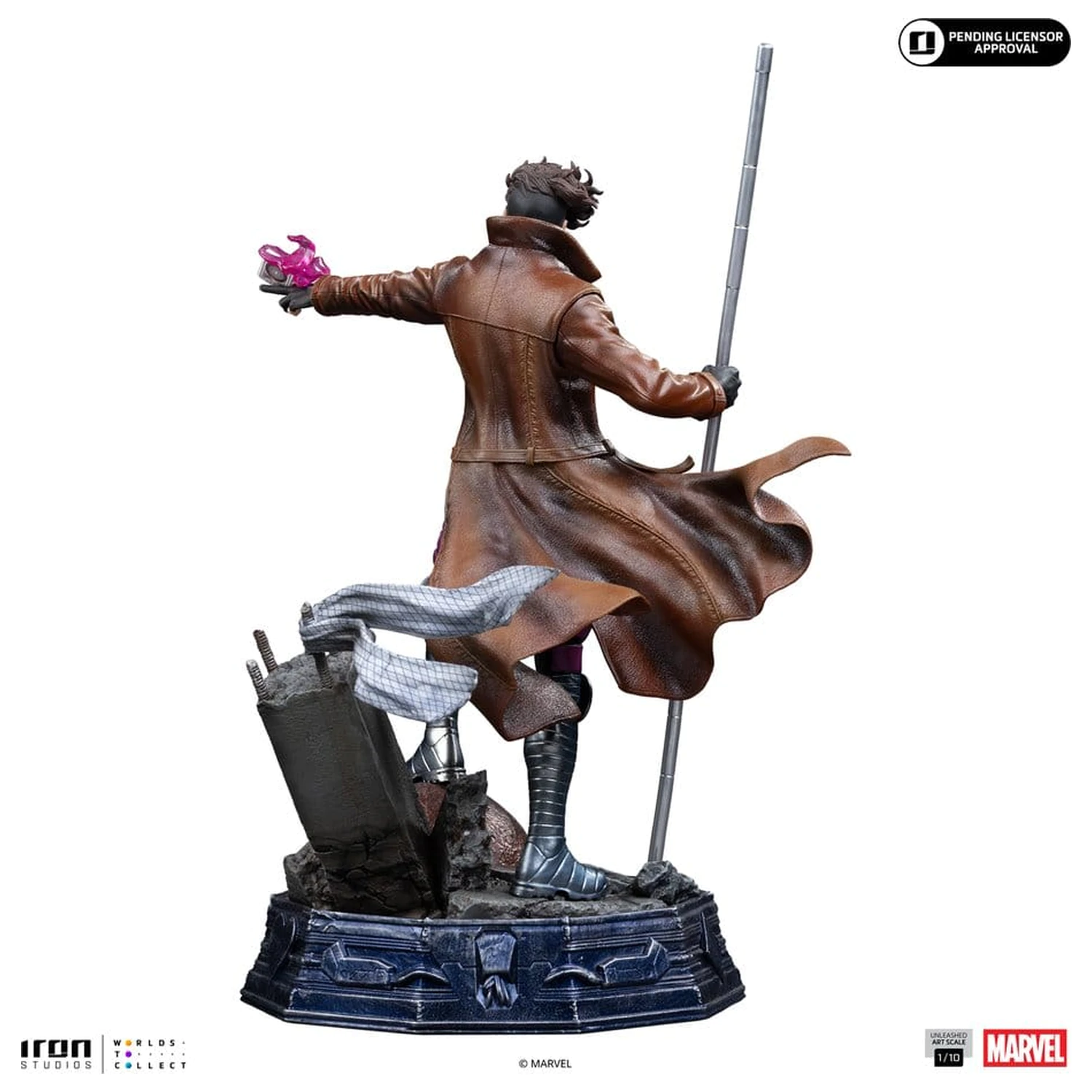 Marvel Gambit Unleashed Art Scale Socha 1/10 Gambit produktová fotografia