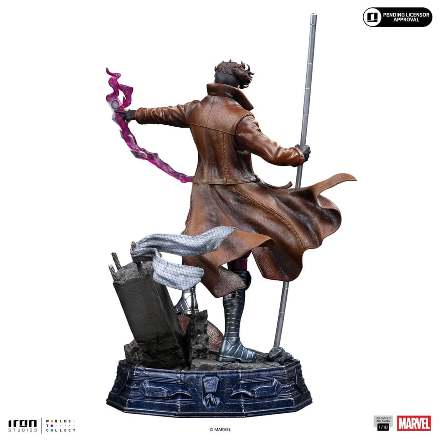 Marvel Gambit Unleashed Art Scale Socha 1/10 Gambit produktová fotografia