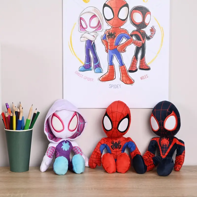 Marvel plyšová figúrka Ghost Spider oči svietiace v tme 25 cm termékfotó