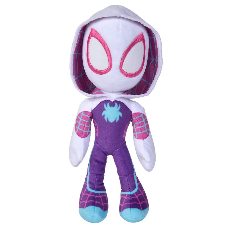 Marvel plyšová figúrka Ghost Spider oči svietiace v tme 25 cm termékfotó