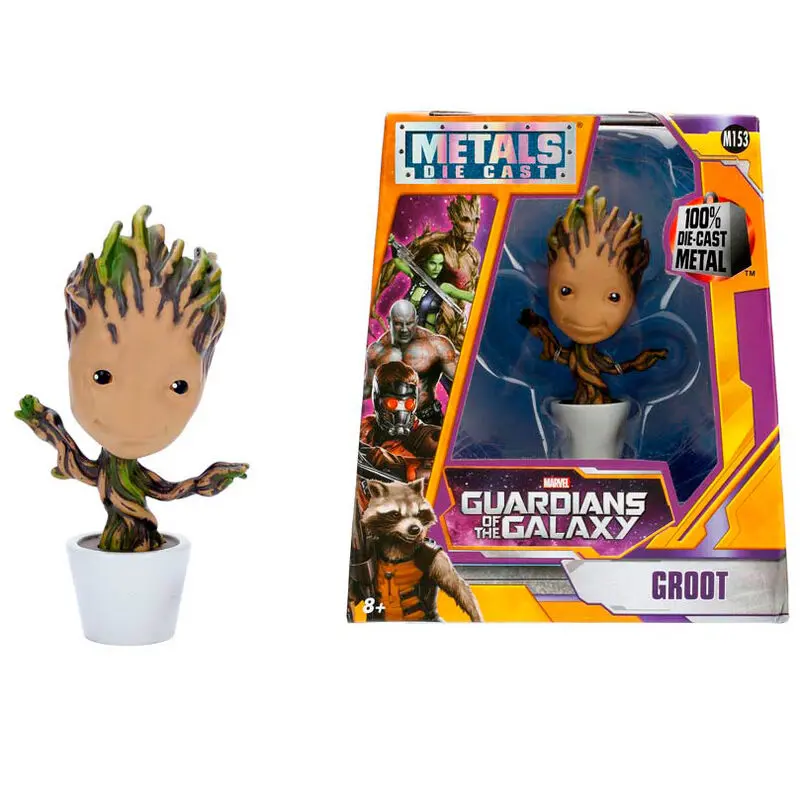 Marvel Guardians of the Galaxy Groot metalfigs figúrka 10 cm produktová fotografia