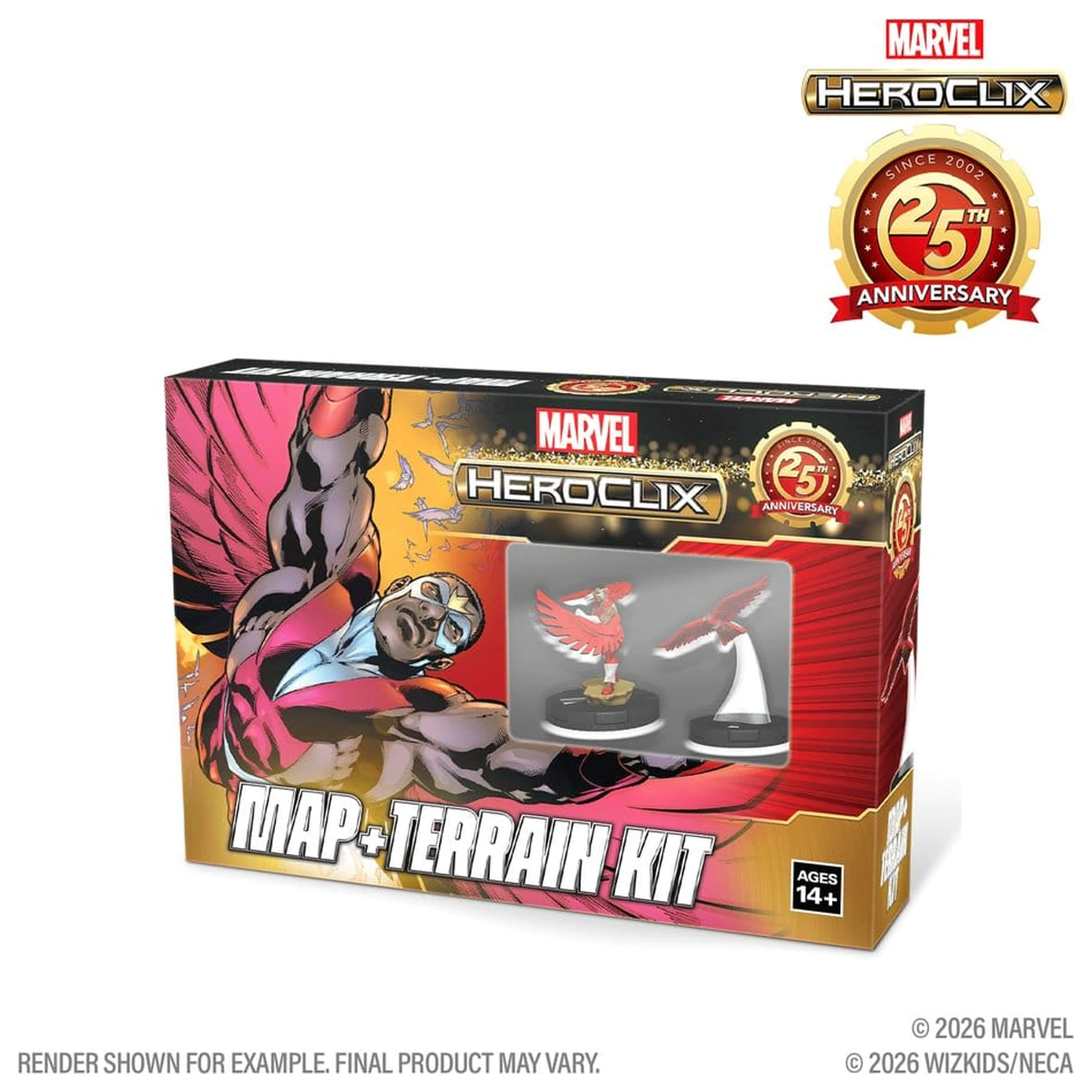 Marvel HeroClix: Mapa a terénna súprava k 25. výročiu produktová fotografia