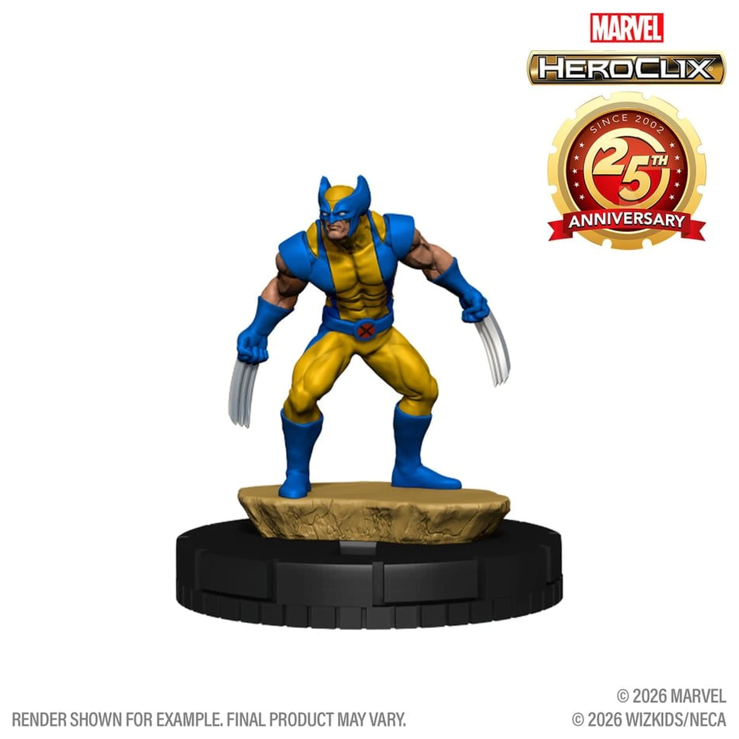 Marvel HeroClix: 25. výročie Maloobchodný Chase Booster produktová fotografia