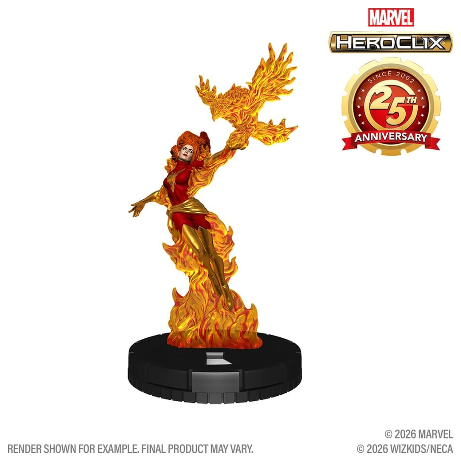 Marvel HeroClix: 25. výročie Maloobchodný Chase Booster produktová fotografia