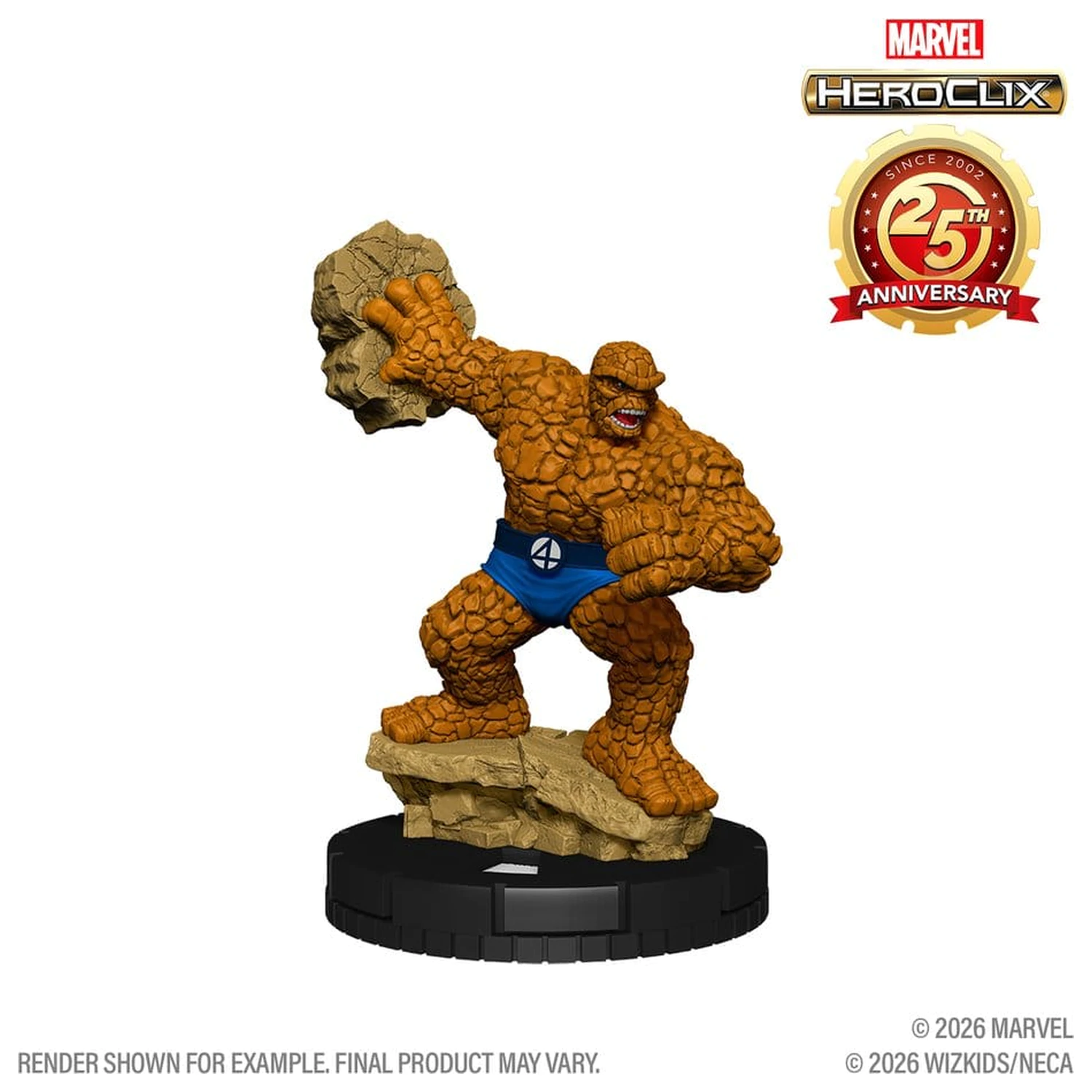 Marvel HeroClix: Štartovací set k 25. výročiu Fantastic Four produktová fotografia