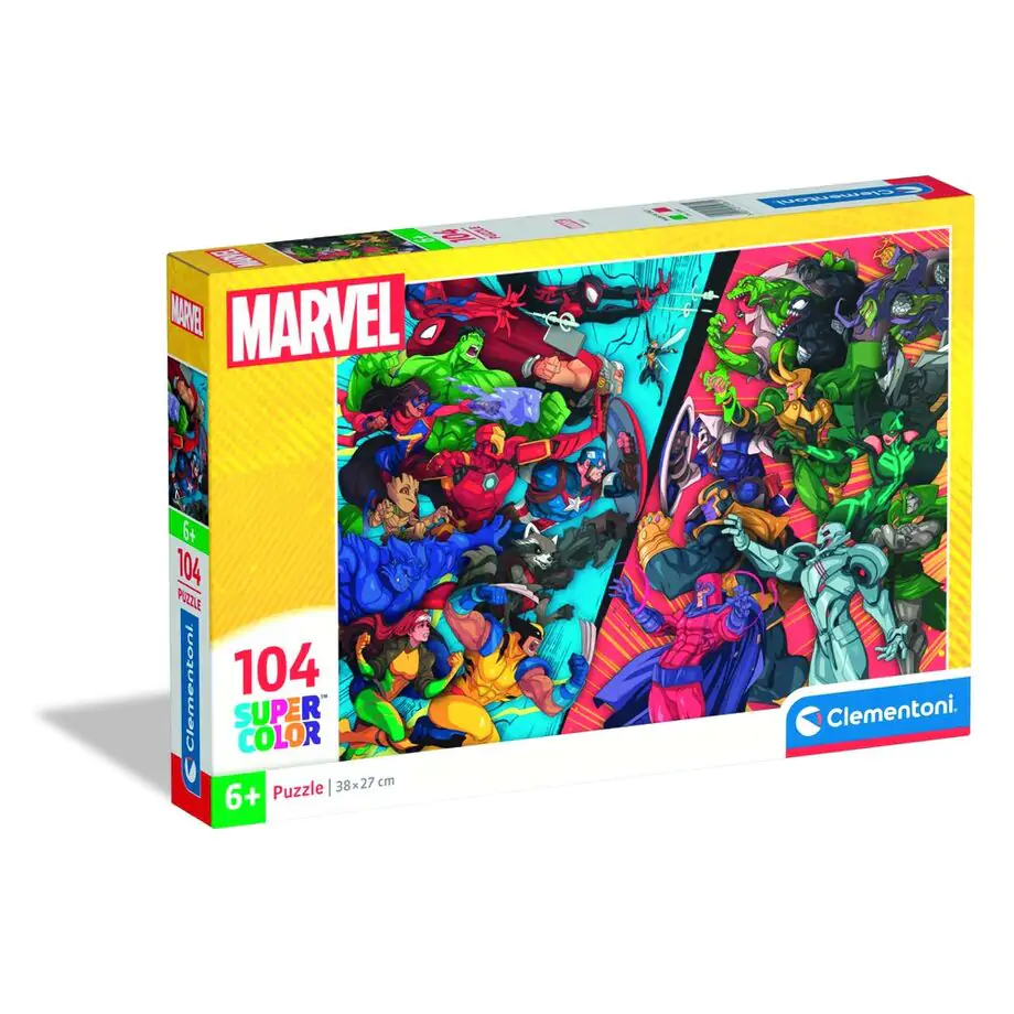 Marvel Heroes vs Villains puzzle 104 dielikov produktová fotografia