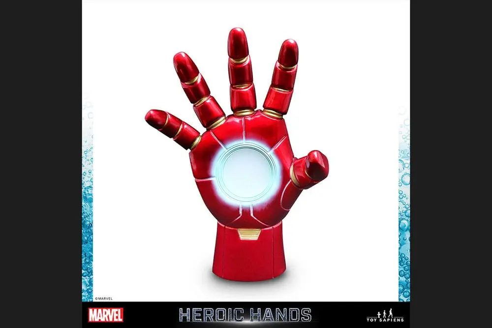 Marvel Heroic Hands Life-Size Statue #2A Iron Man 23 cm termékfotó