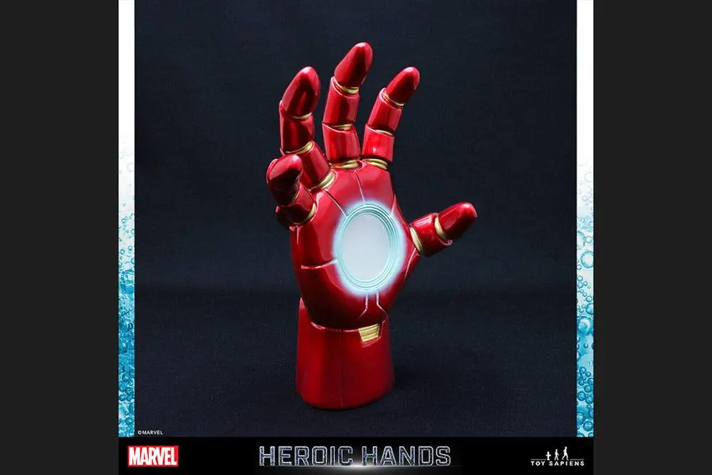 Marvel Heroic Hands Life-Size Statue #2A Iron Man 23 cm termékfotó