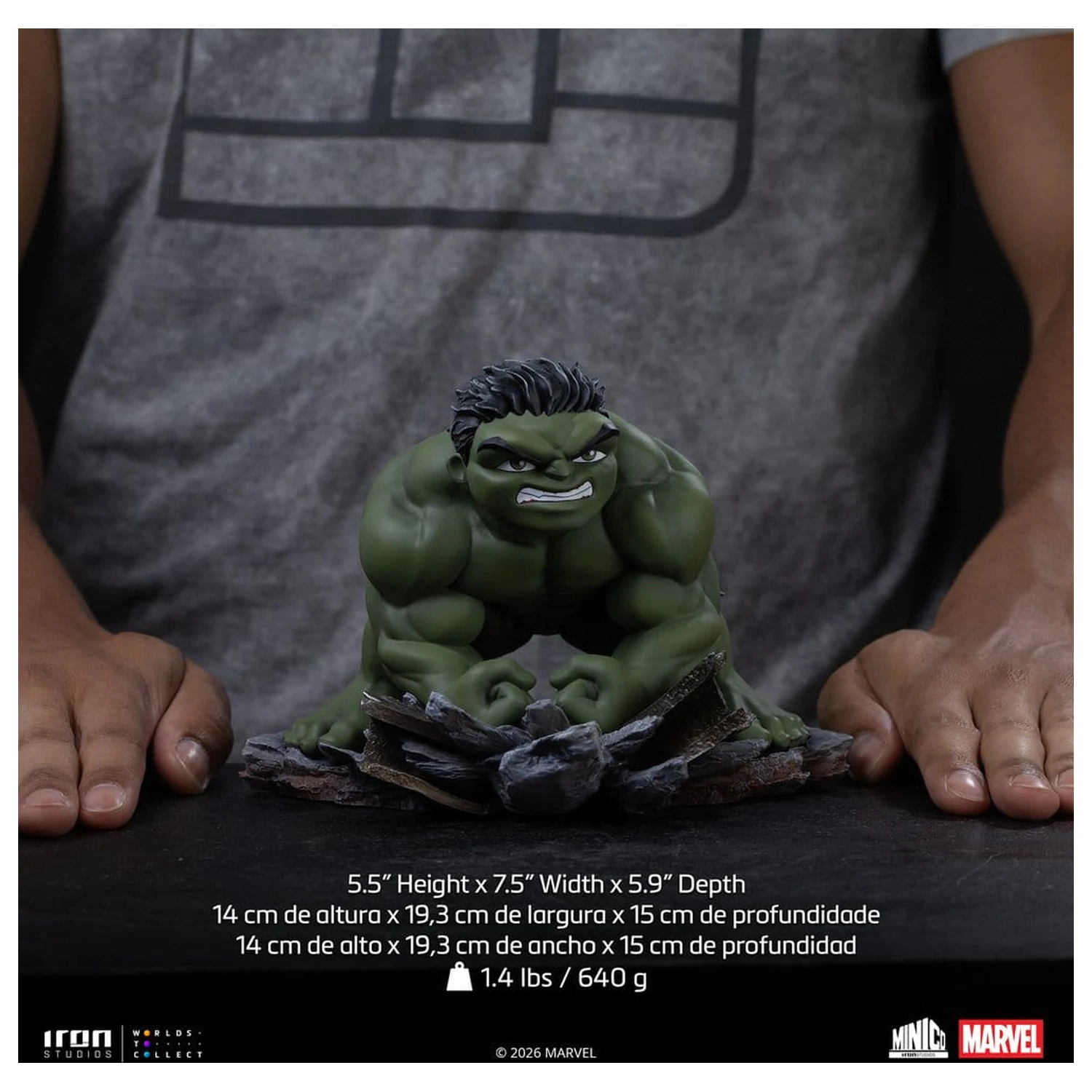 Marvel Hulk Brand New Day Minico Mini figúrka Hulk 14 cm produktová fotografia