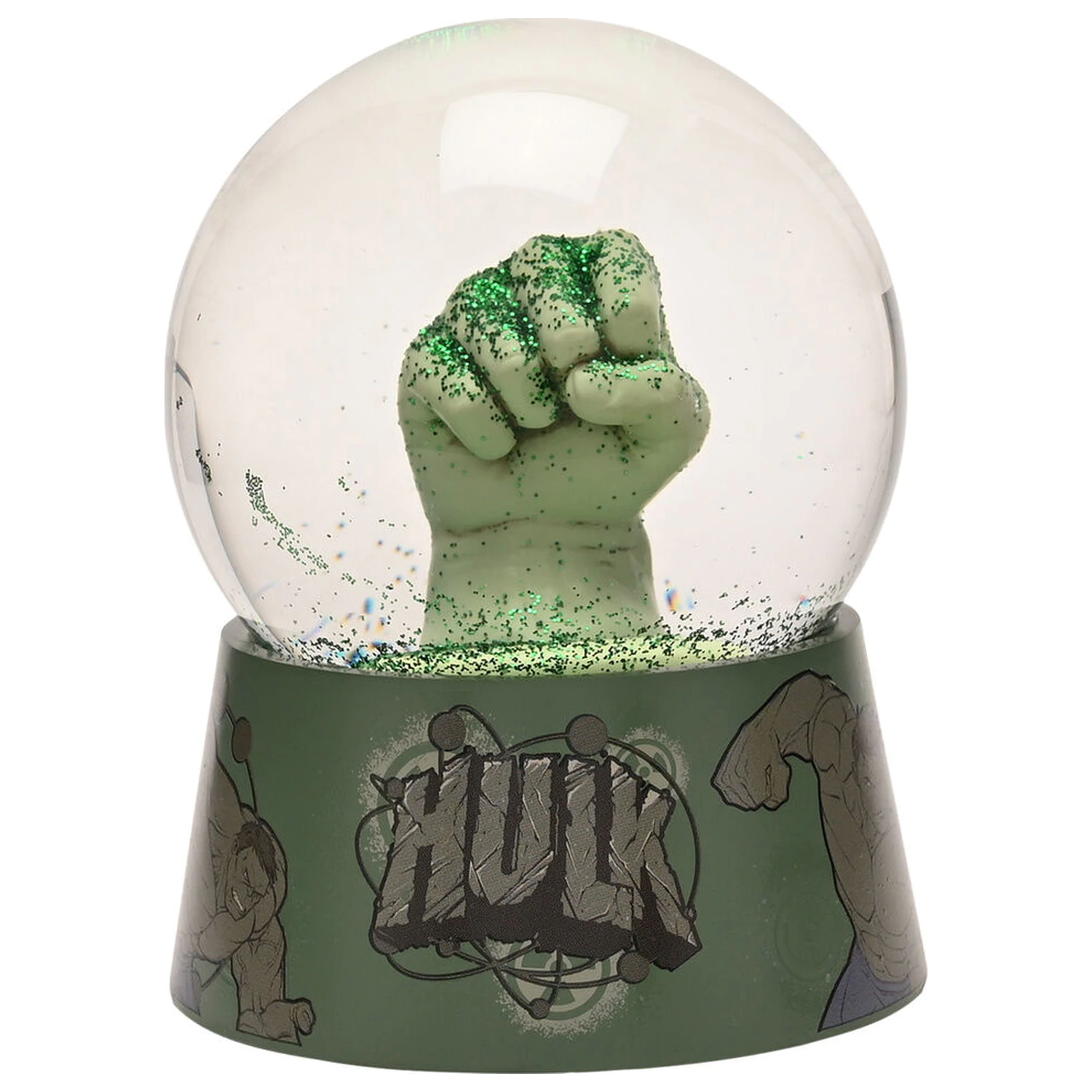 Marvel Hulk snehová guľa produktová fotografia