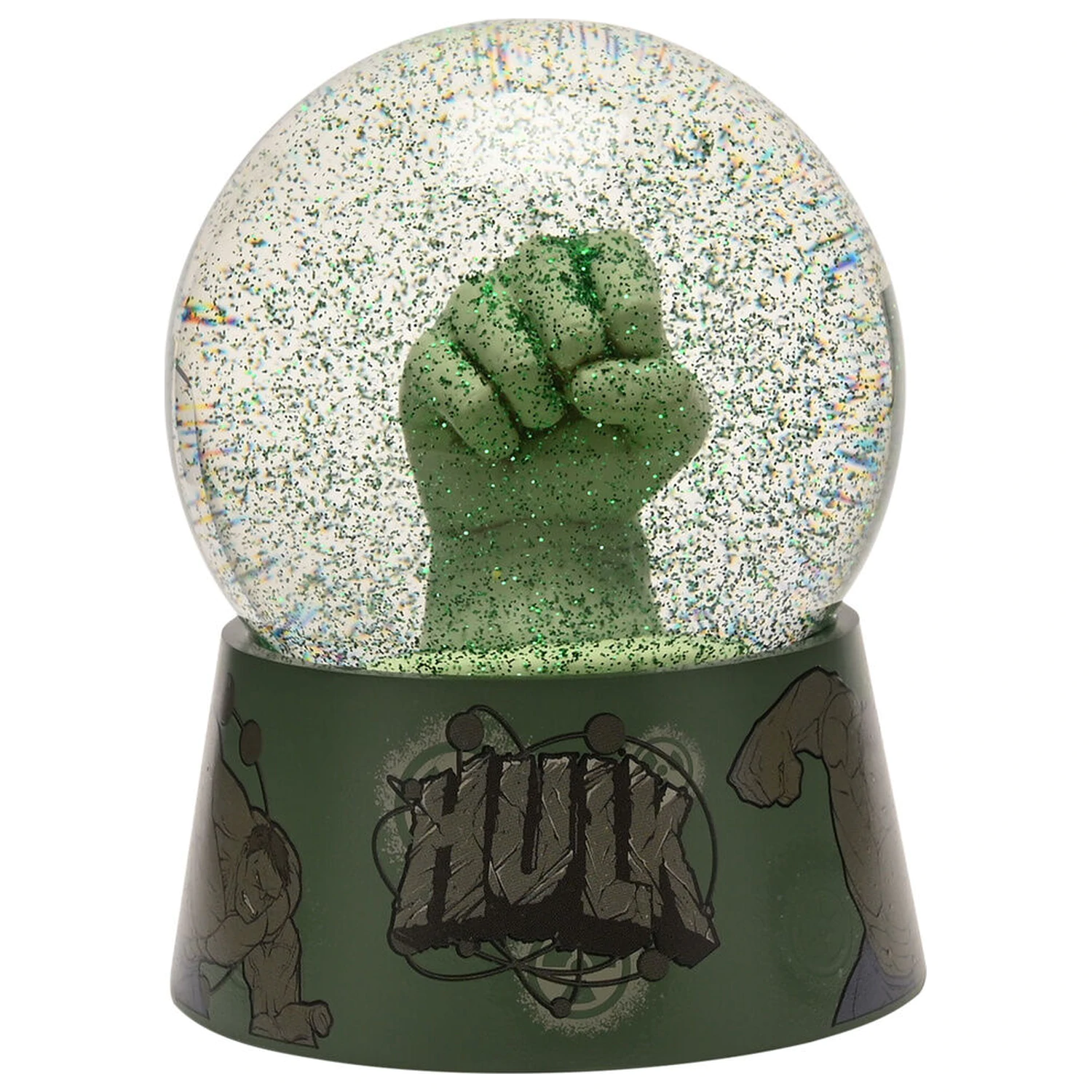 Marvel Hulk snehová guľa produktová fotografia