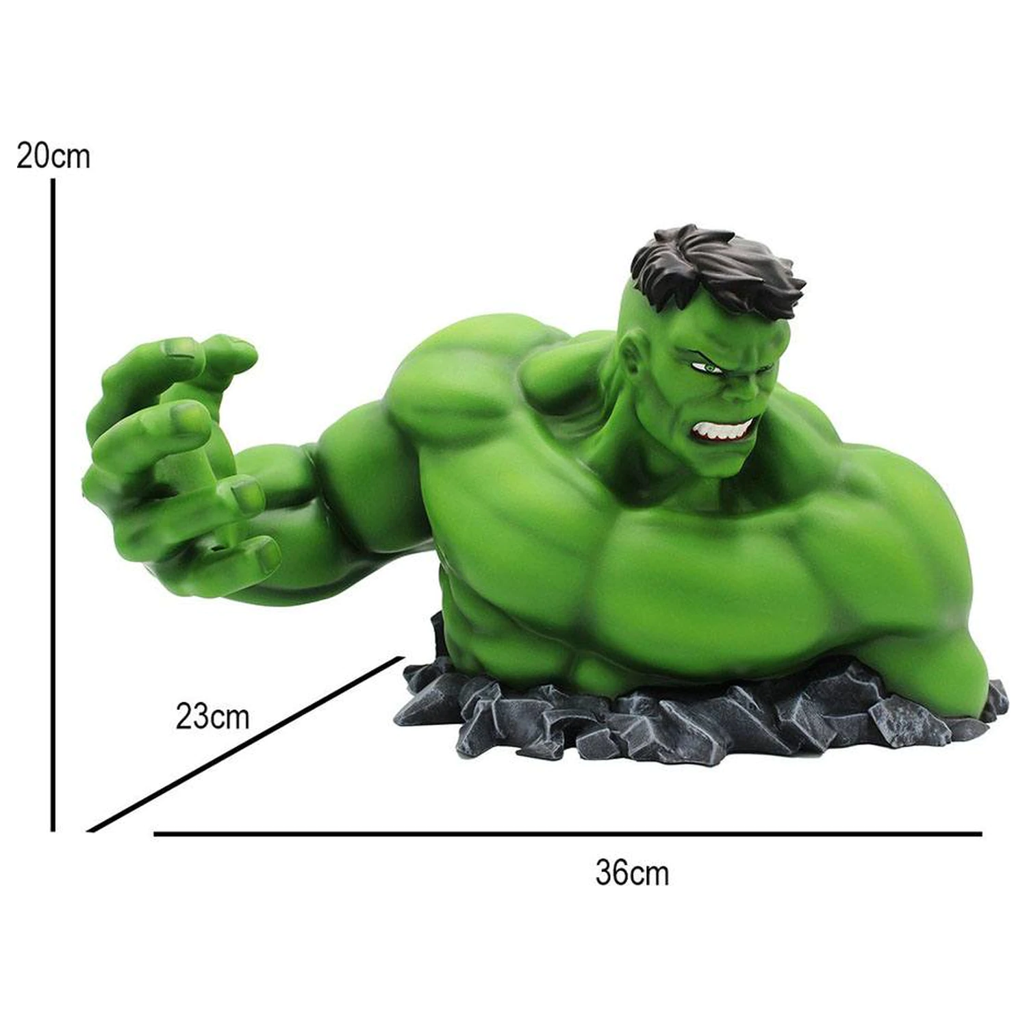 Marvel Hulk pokladnička produktová fotografia