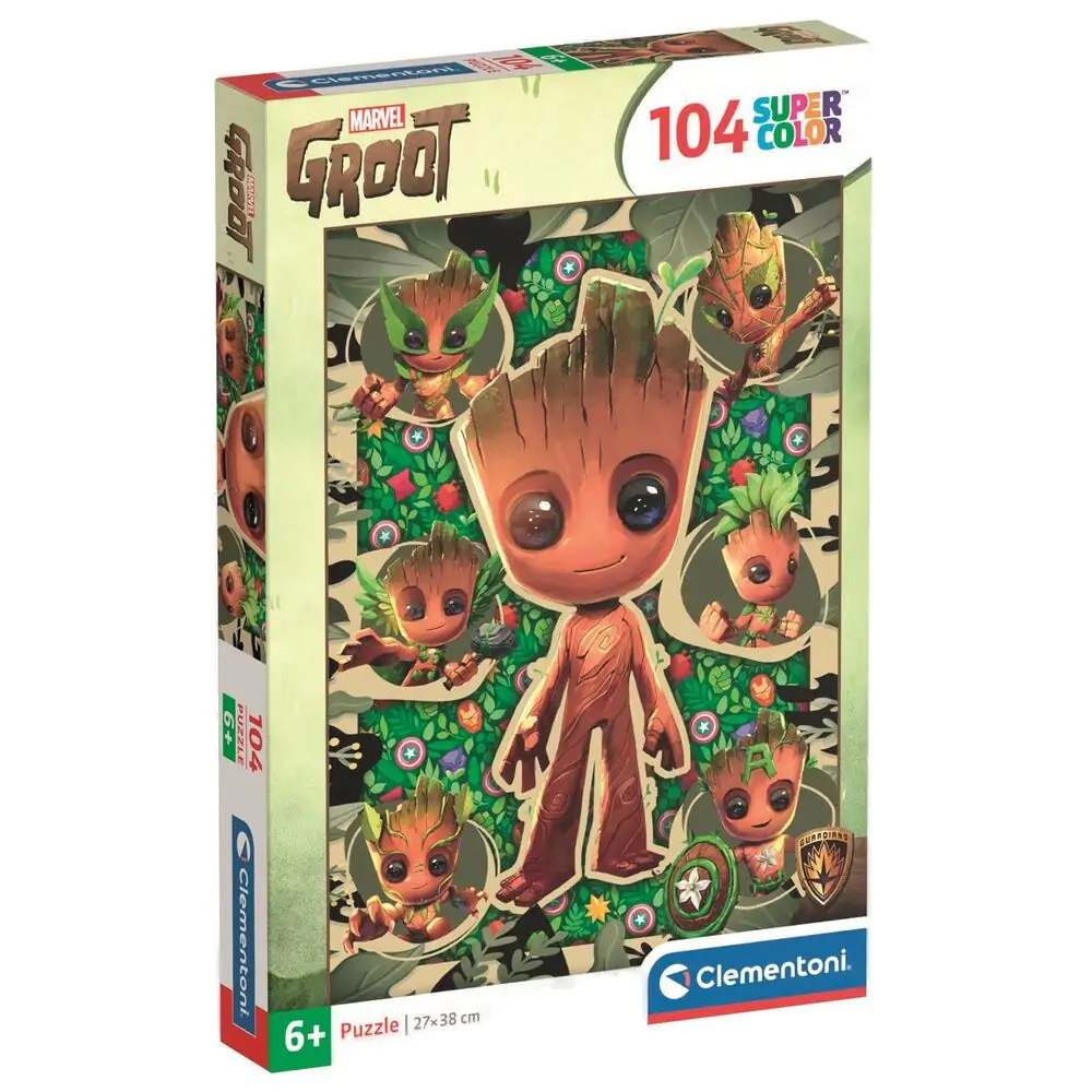 Marvel I Am Groot puzzle 104 dielikov produktová fotografia